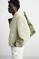 BLOUSON BOMBER RELAXED FIT