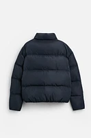 100% FEATHER FILL PUFFER JACKET