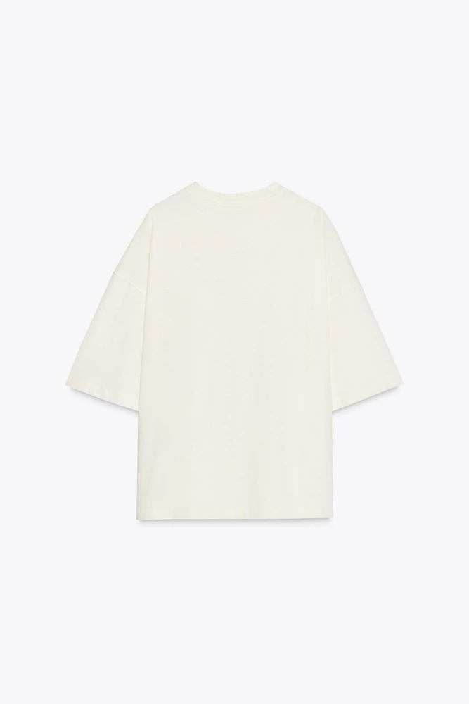 DANIEL JOHNSTON WASHED EFFECT T-SHIRT