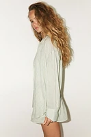 STRIPED OVERSIZED SHIRT