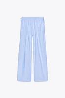 STRIPED PALAZZO PANTS