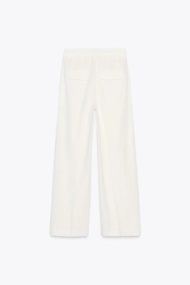 MULTI-PLEAT PANTS