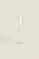 PLAIN CRYSTALLINE WINE GLASS