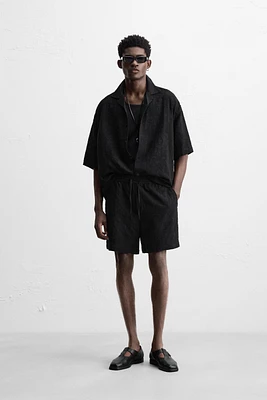 BERMUDA RELAXED FIT JACQUARD