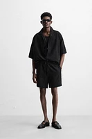 BERMUDA RELAXED FIT JACQUARD