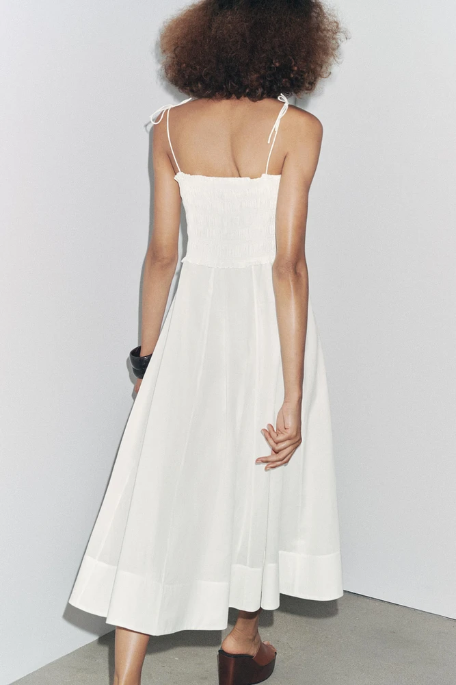 ROBE MIDI EN COTON ZW COLLECTION