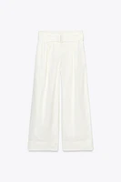 PANTALON JUPE-CULOTTE CEINTURE