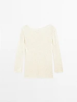 Long cutwork sweater - Limited Edition