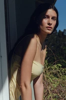 ROBE MI-LONGUE À FRONCES
