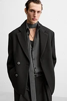 WOOL BLEND SHORT COAT