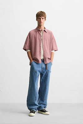 SEERSUCKER PLAID SHIRT