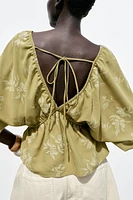 JACQUARD TOP
