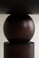 WOODEN SIDE TABLE