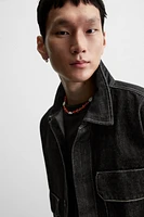 DENIM SHIRT WITH POCKETS