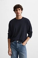 BASIC VISCOSE BLEND SWEATER
