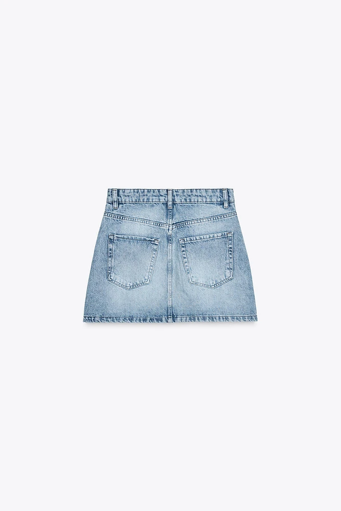 JUPE Z1975 MINI EN JEAN