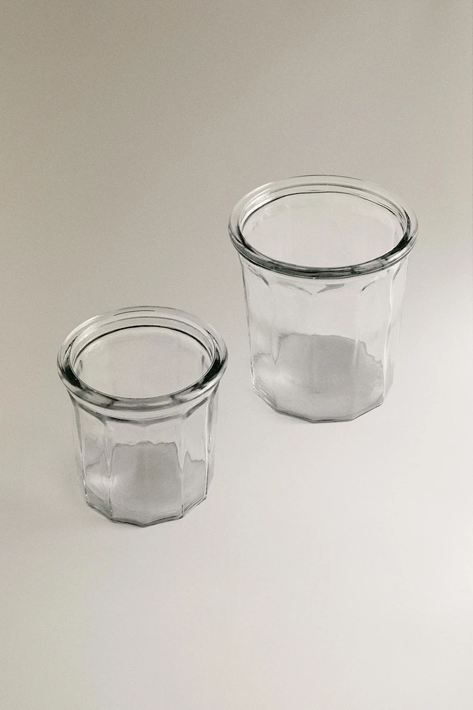 PHOTOPHORE VERRE TRANSPARENT