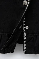 TOP EN JEAN BRODÉ