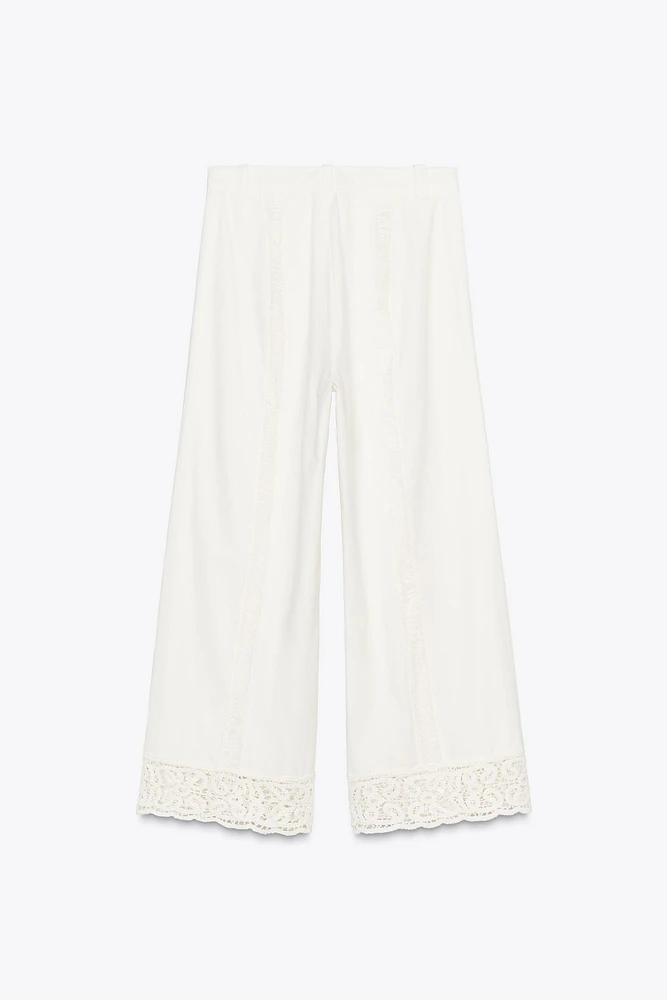 ZW COLLECTION CROCHET PANTS