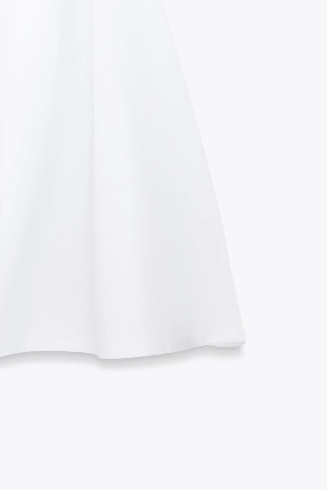 TOP POPELINE LACETS