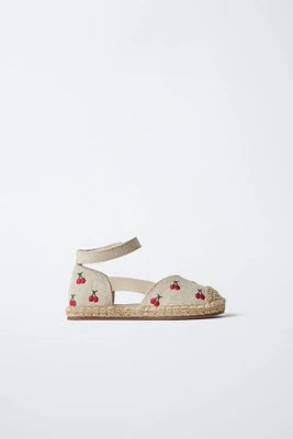 CHERRY JUTE SHOES