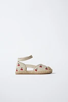 CHERRY JUTE SHOES