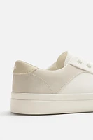 HEEL DETAIL SNEAKERS