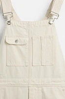 SALOPETTE EN DENIM POCHE DE CHARPENTIER