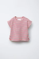 STRIPED PIQUÉ SHIRT