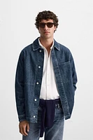 POCKET DENIM OVERSHIRT