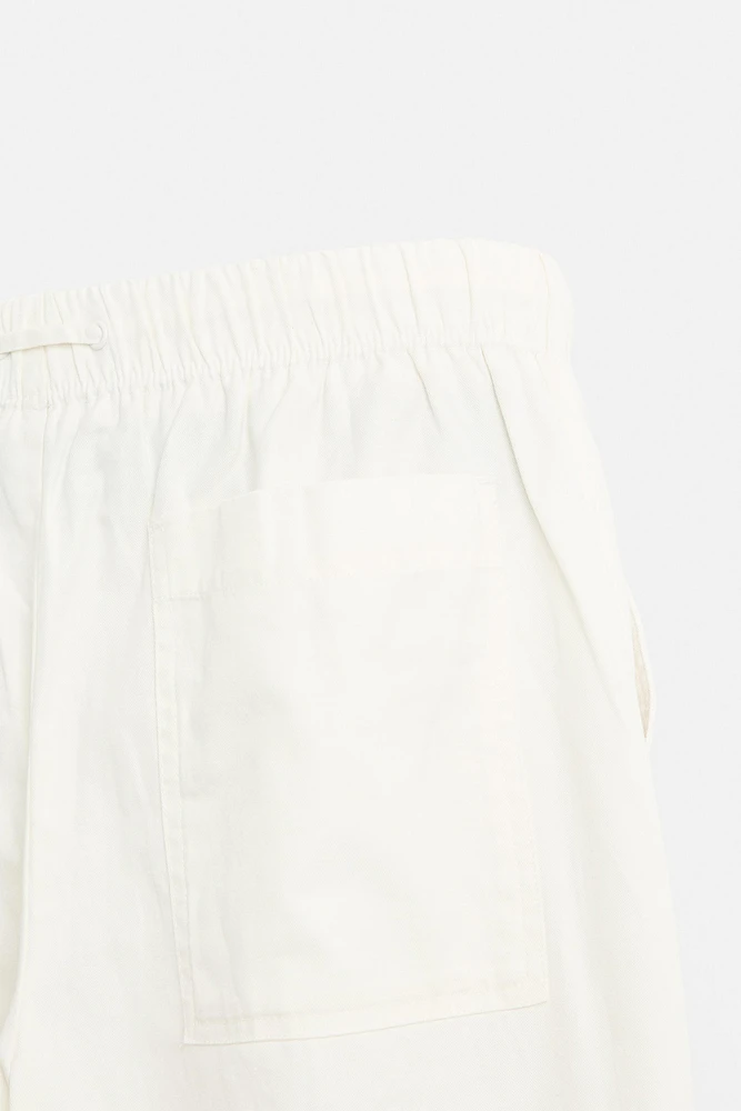 PANTALON RELAXED FIT COTON - LIN