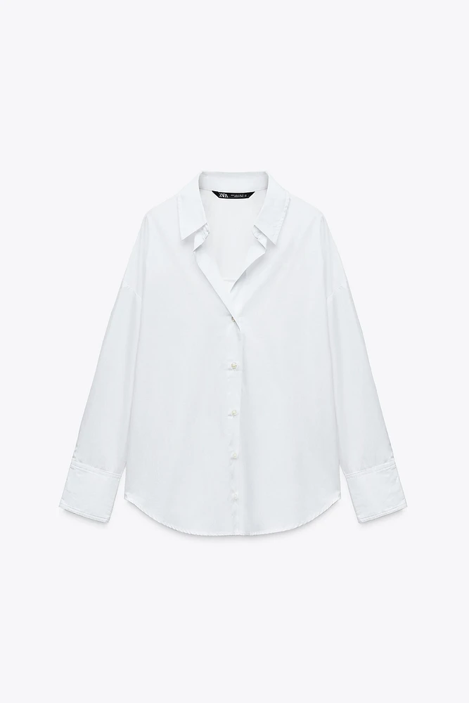 CHEMISE BASIQUE EN POPELINE