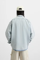 WASHED DENIM SHIRT