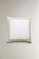COTTON PILLOWCASE WITH BORDER