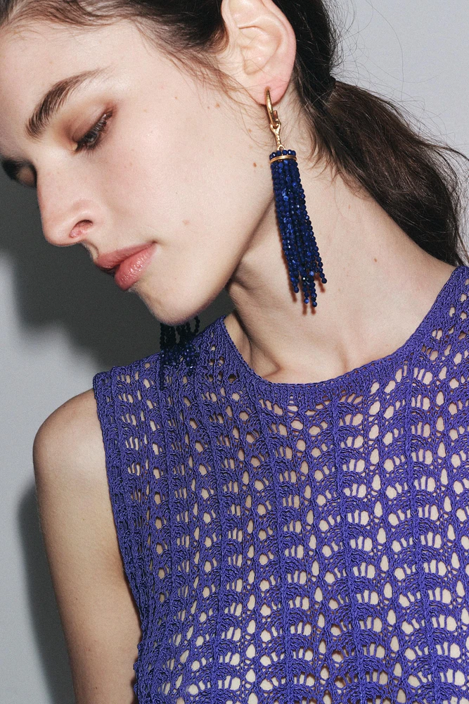 BOUCLES D'OREILLES CASCADE FANTAISIE
