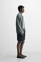OPENWORK TEXTURED CARDIGAN