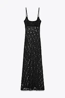 LONG LACE DRESS