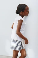 TWO-PACK OF PLAIN AND STRIPED SHORTS