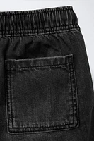 FLOWY DENIM SHORTS