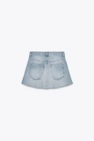 MINI-JUPE EN JEAN TRF