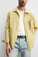 CONTRASTING STRIPED SHIRT