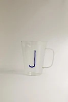 MUG BOROSILICATE INITIALE J