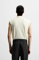 TEXT TECHNICAL TANK TOP