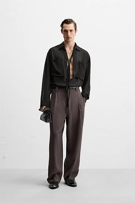 FLOWY SUIT PANTS