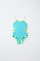 6-14 YEARS/ CUT OUT SWIMSUIT