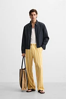 VESTE EN DENIM À CHEVRONS