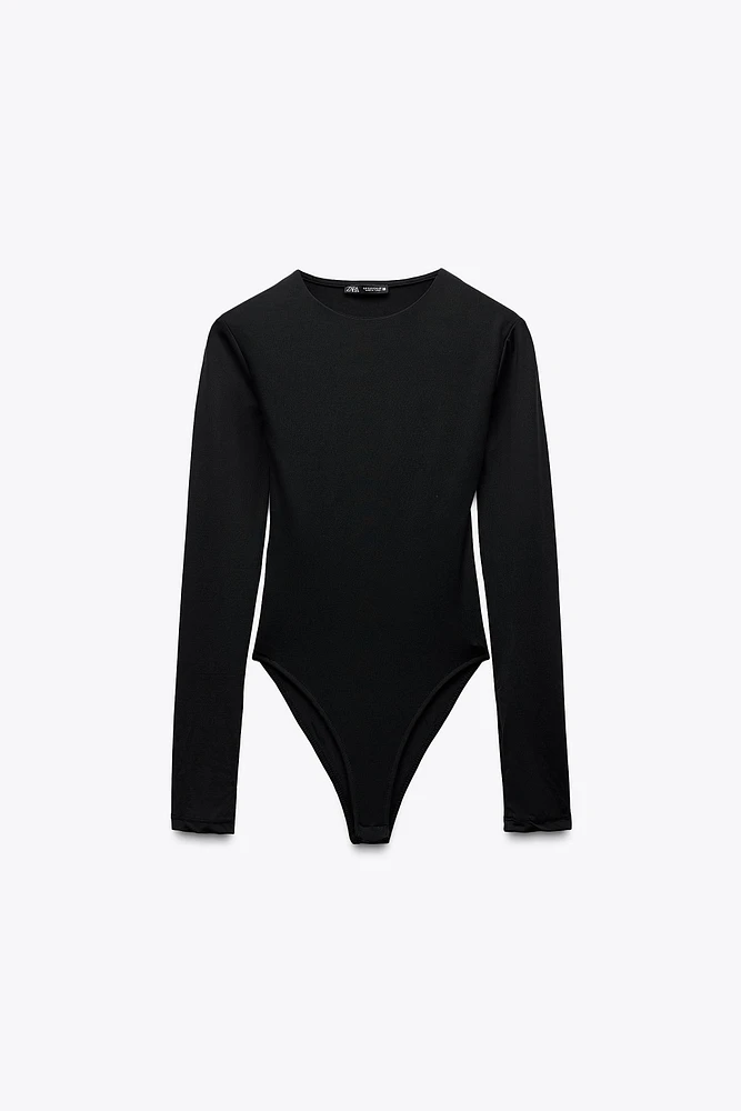 LONG SLEEVE POLYAMIDE BODYSUIT