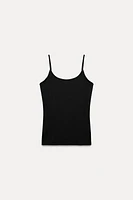 POLYAMIDE SPAGHETTI STRAP CAMISOLE