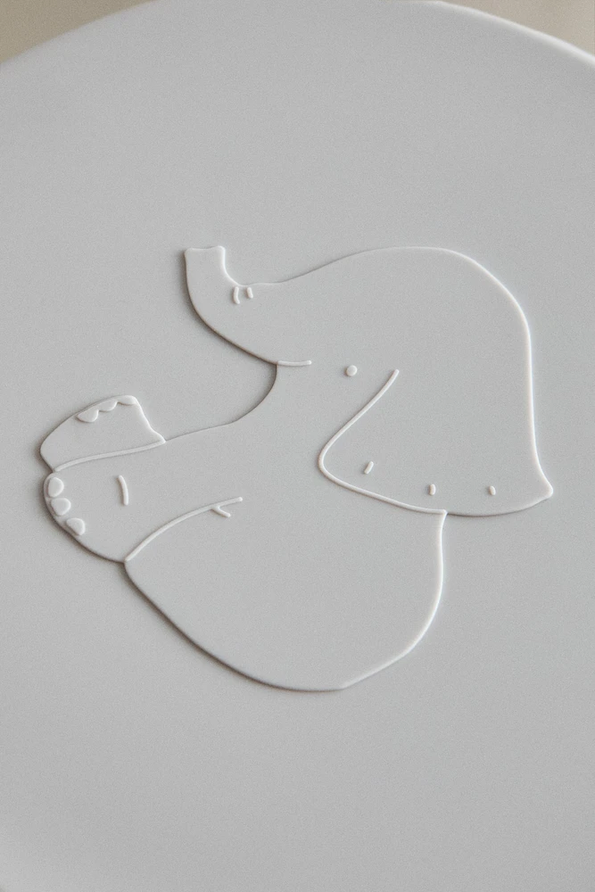 BOÎTE DE CONSERVATION ENFANT SILICONE ÉLÉPHANT