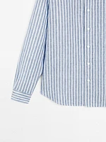 Chemise à rayures regular fit